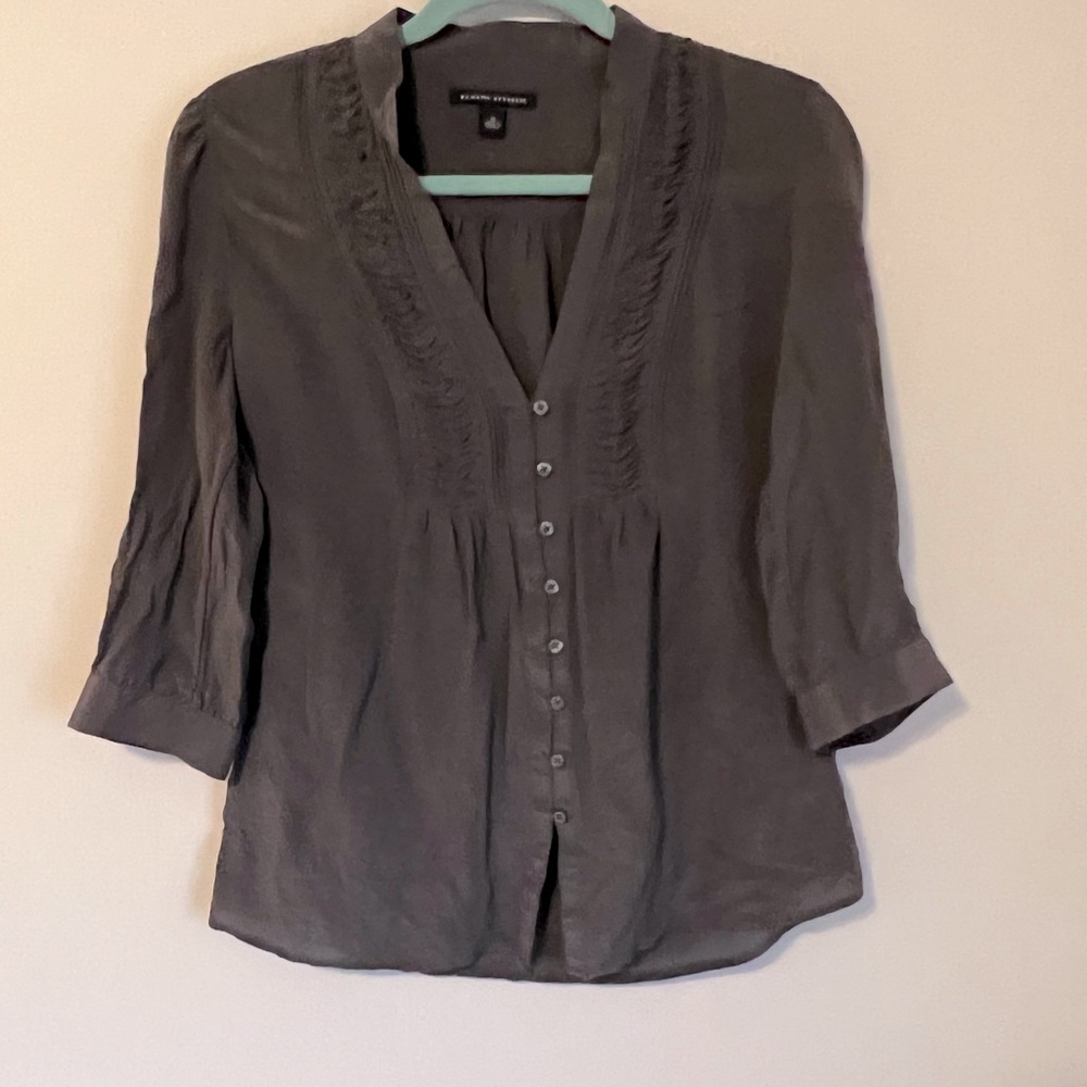 Banana Republic dress shirt.  3/4 sleeve.